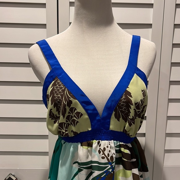 Metro 7 Colorful Boho Tunic Top in 100% Polyester. - Picture 2 of 6